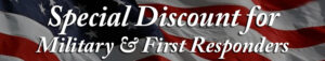 Military / First Responders Discount